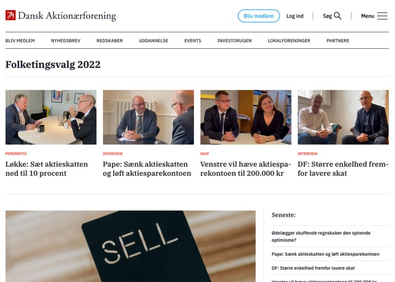 Dansk Aktionærforening – Interim CTO