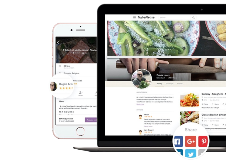 TastePlease – Foodies network